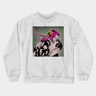 would you die for me, if I say please? Crewneck Sweatshirt